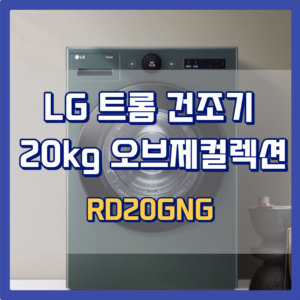 LG 건조기 20kg RD20GNG 오브제컬렉션 lg 전자 초특가 구매
